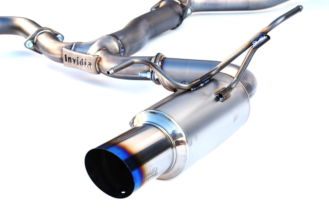 INVIDIA N1 / G5 *Dual Tip Full Titanium *18lbs Catback Exhaust for WRX STI 15-21