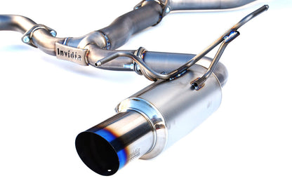 INVIDIA N1 / G5 *Dual Tip Full Titanium *18lbs Catback Exhaust for WRX STI 15-21