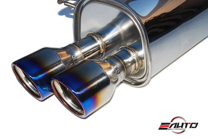 INVIDIA Q300 Quad Titanium Burnt Tip Catback Exhaust for Subaru WRX STi 15-21