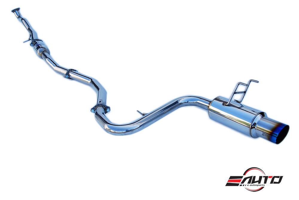INVIDIA N1 101mm Stainless Tip Catback Exhaust Prelude Base 97-01 BB6 + Silencer