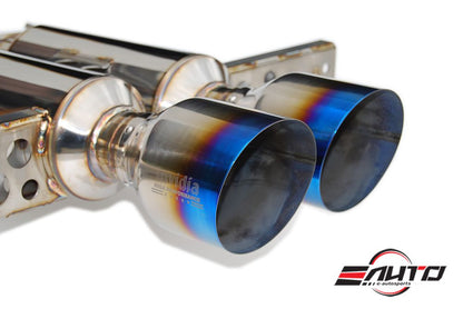 INVIDIA GEMINI R400 Titanium Tip Catback Exhaust for Civic 17-21 *1.5T FK7 HB*