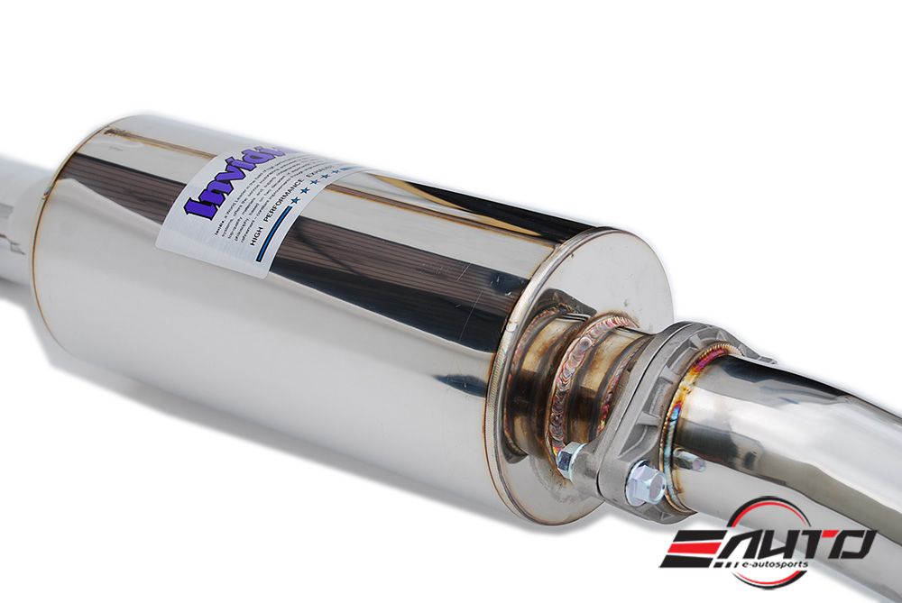 INVIDIA GEMINI R400 Titanium Tip Catback Exhaust for Civic 17-21 *1.5T FK7 HB*