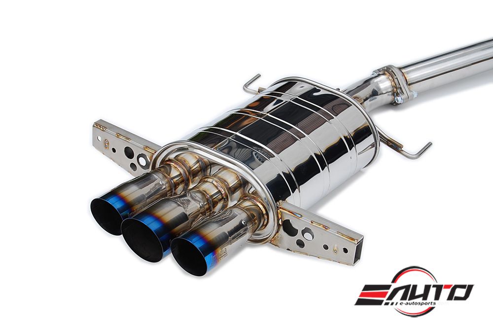 INVIDIA Q300 Burnt Tip Catback Exhaust for Civic 17-21 1.5T Sport Hatchback FK7