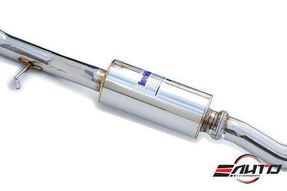 INVIDIA GEMINI R400 Titanium Burnt Tip Catback Exhaust for *Si Coupe Civic 17-20