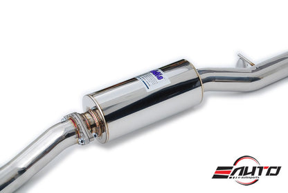 INVIDIA GEMINI R400 Titanium Burnt Tip Catback Exhaust for *Si Coupe Civic 17-20