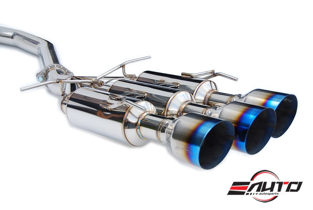 INVIDIA GEMINI R400 Titanium Tip Catback Exhaust for *Si Sedan Only* Civic 17-20