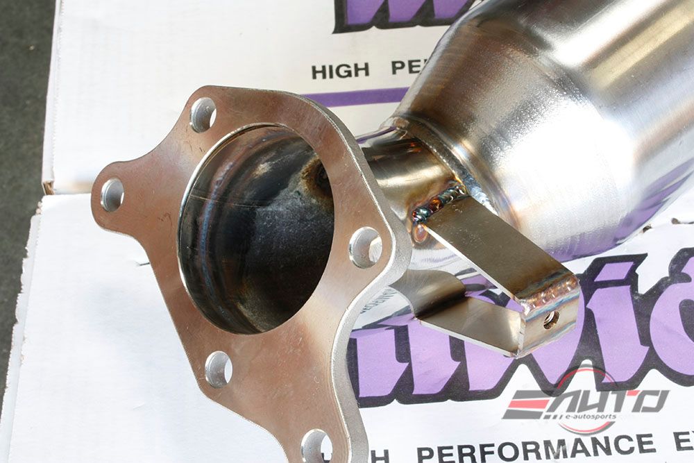 INVIDIA Sport Turbo High Flow Catted Pipe 200cell for Civic Type R FK8 17-21