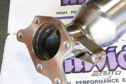 INVIDIA Sport Turbo High Flow Catted Pipe 200cell for Civic Type R FK8 17-21