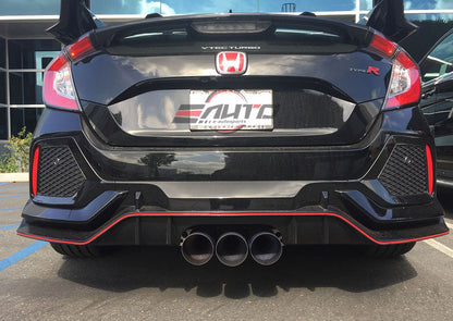 INVIDIA GEMINI R400 Full Titanium *32lbs* Catback Exhaust for Civic Type R FK8