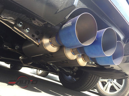 INVIDIA GEMINI R400 Full Titanium *32lbs* Catback Exhaust for Civic Type R FK8
