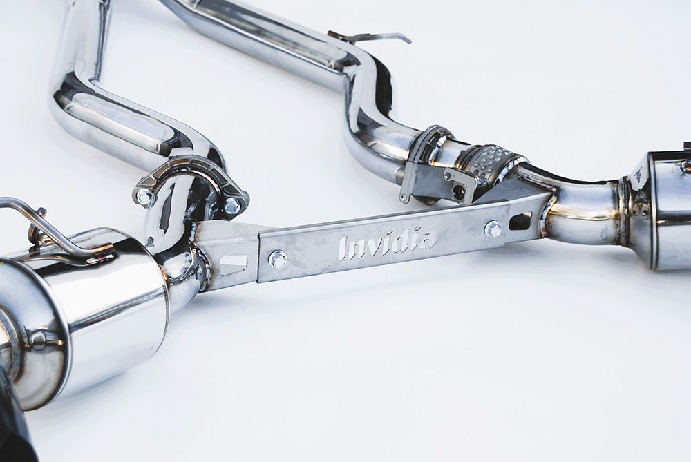 INVIDIA N1 1 Layer Titianium Tip *Valve Catback Exhaust for GR Supra A90 3.0T 20-25