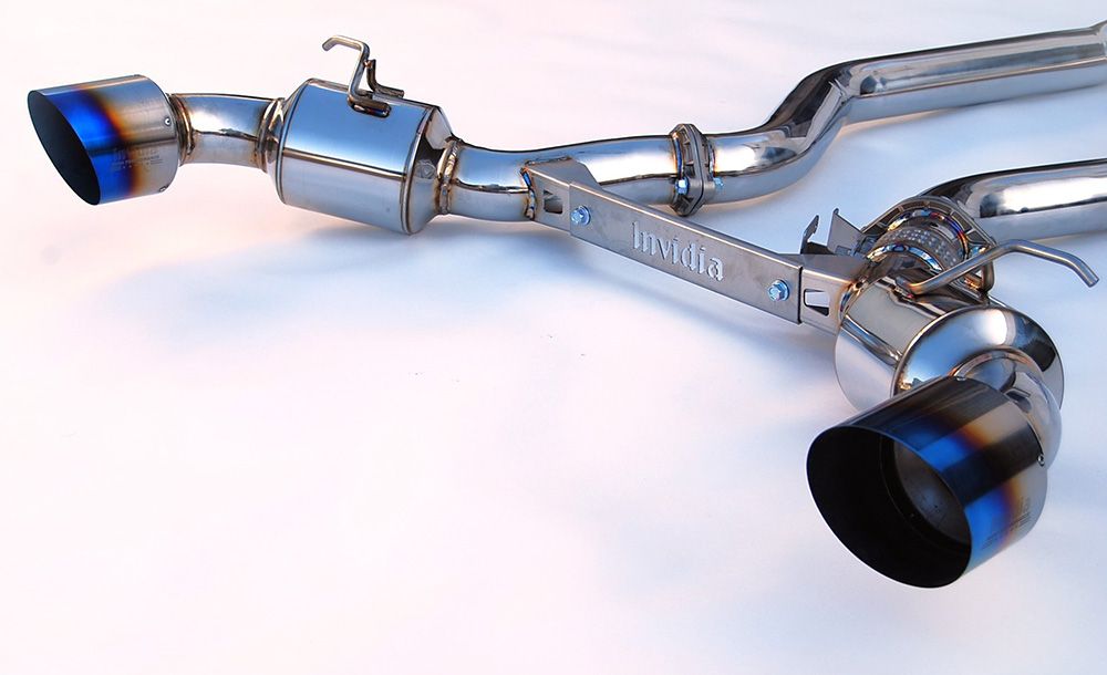 INVIDIA N1 1 Layer Titianium Tip *Valve Catback Exhaust for GR Supra A90 3.0T 20-25