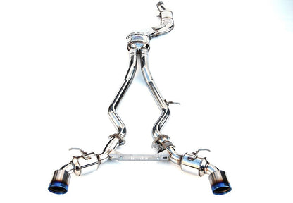 INVIDIA N1 Roll Titianium Burnt Tip *Valve Catback Exhaust for GR Supra A90 3.0 20-25