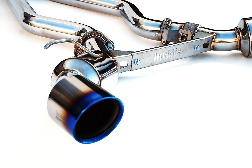 INVIDIA N1 Roll Titianium Burnt Tip *Valve Catback Exhaust for GR Supra A90 3.0 20-25