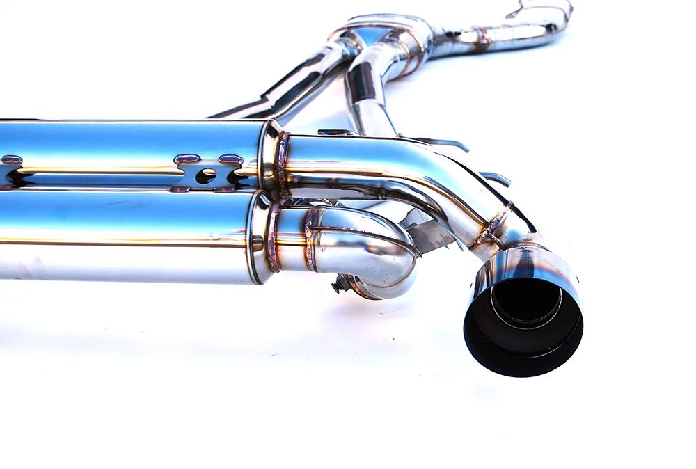 INVIDIA Gemini 1 layer Titianium Tip *Valve* Catback Exhaust for GR Supra A90 3.0T