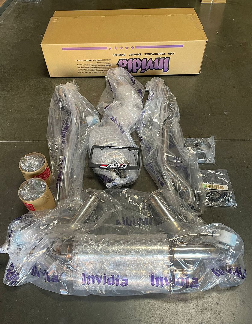 INVIDIA Gemini Roll Stainless Tip Valve Catback Exhaust for GR Supra A90 3.0T 20-25