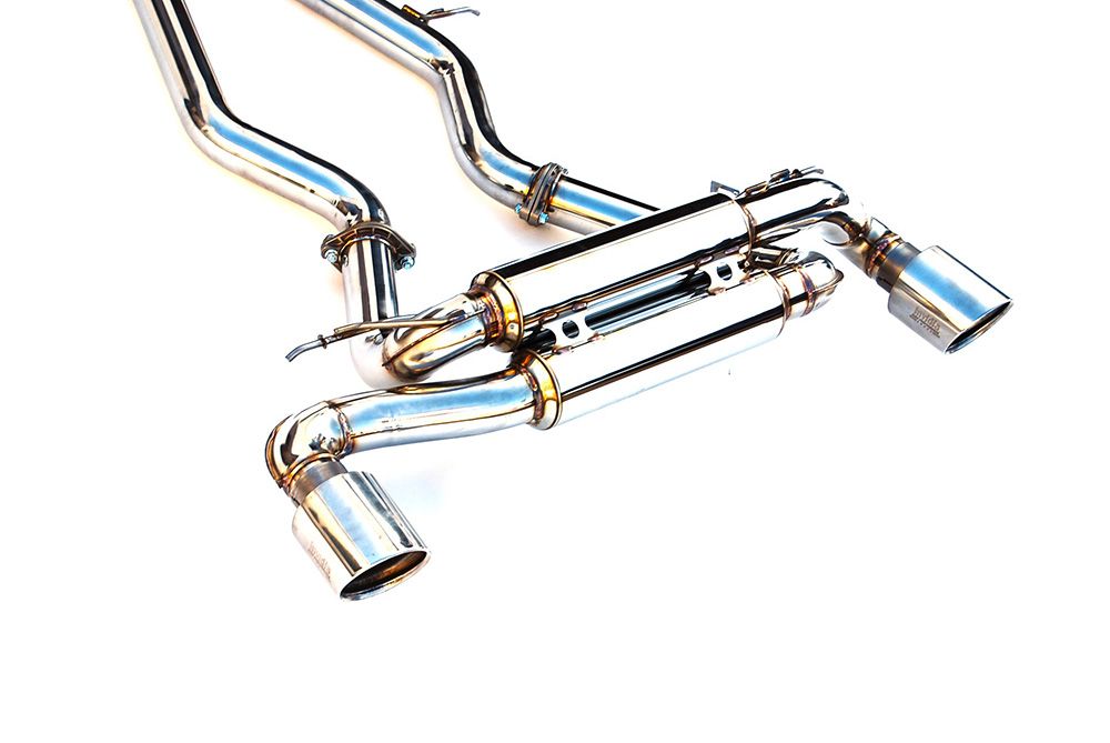 INVIDIA Gemini Roll Stainless Tip Valve Catback Exhaust for GR Supra A90 3.0T 20-25