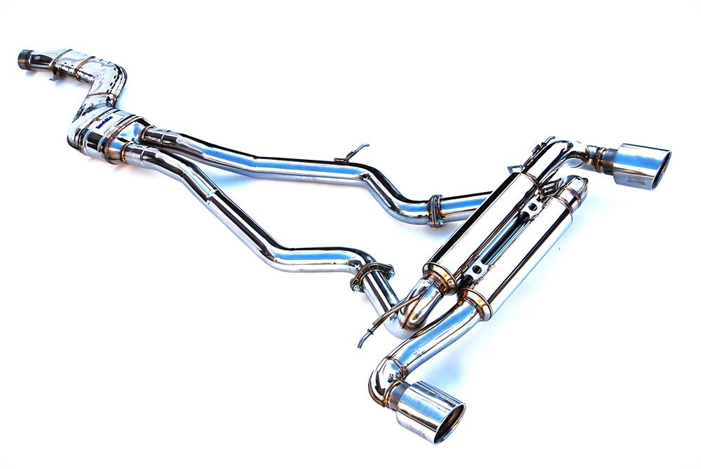 INVIDIA N1 101mm Stainless Tip Catback Exhaust Accord L4 2.3L CG3 98-02 2D coupe