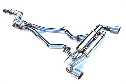 INVIDIA N1 101mm Stainless Tip Catback Exhaust Accord L4 2.3L CG3 98-02 2D coupe