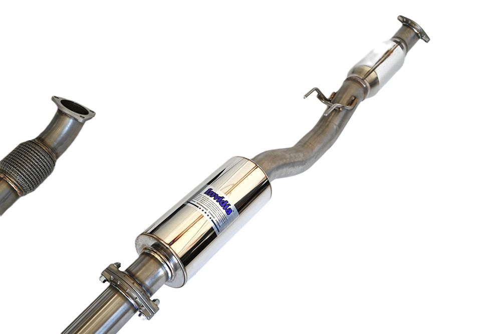 INVIDIA GEMINI R400 Burnt Tip Catback Exhaust +Front Pipe for Integra Type-S DE5 23-25