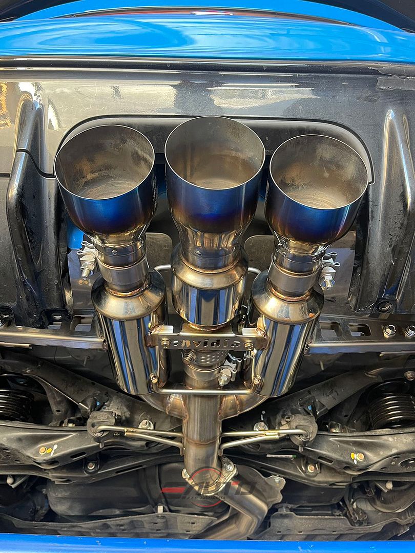 INVIDIA GEMINI R400 Burnt Tip Catback Exhaust +Front Pipe for Integra Type-S DE5 23-25