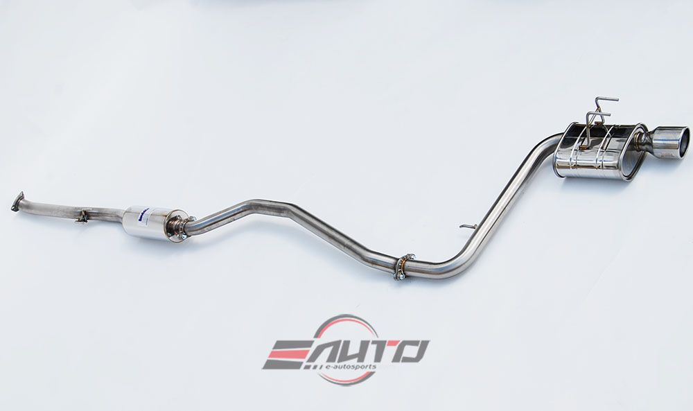 INVIDIA N1 101mm Stainless Tip Catback Exhaust Accord L4 2.3L CG3 98-02 2D coupe