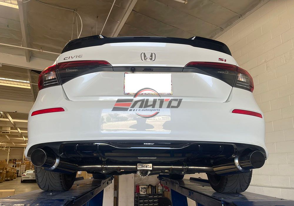 INVIDIA Dual N1 Titanium Tip Catback Exhaust for Civic *Si, Integra 1.5T 22-25
