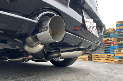 INVIDIA N1 Dual Stainless Tip Catback Exhaust for Nissan Z RZ34 400Z 23-25