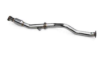 INVIDIA Bottom High Flow Catted Front Pipe for *Auto* Subaru WRX FA24 Turbo 22-26