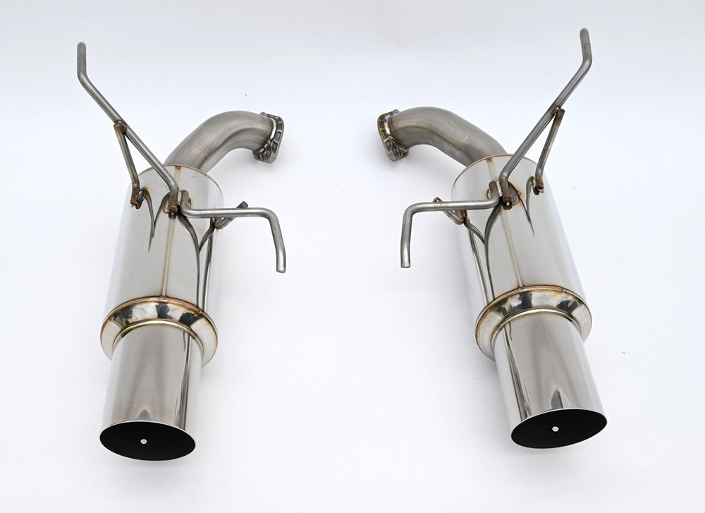 INVIDIA N1 GT Stainless Tip Catback Exhaust +Resonator for WRX 22-25