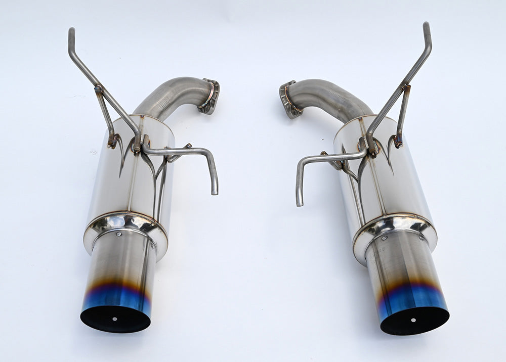 INVIDIA N1 GT Titanium Tip Catback Exhaust +Resonator WRX 22-25 VB