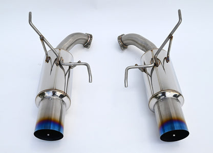 INVIDIA N1 GT Titanium Tip Catback Exhaust +Resonator WRX 22-25 VB