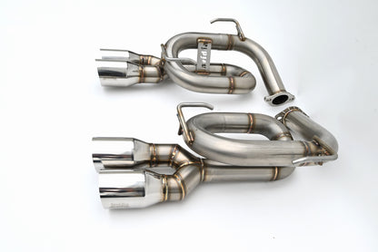 INVIDIA Twin Loop Stainless Tip Axle Back Exhaust for Subaru WRX 22-25 VB