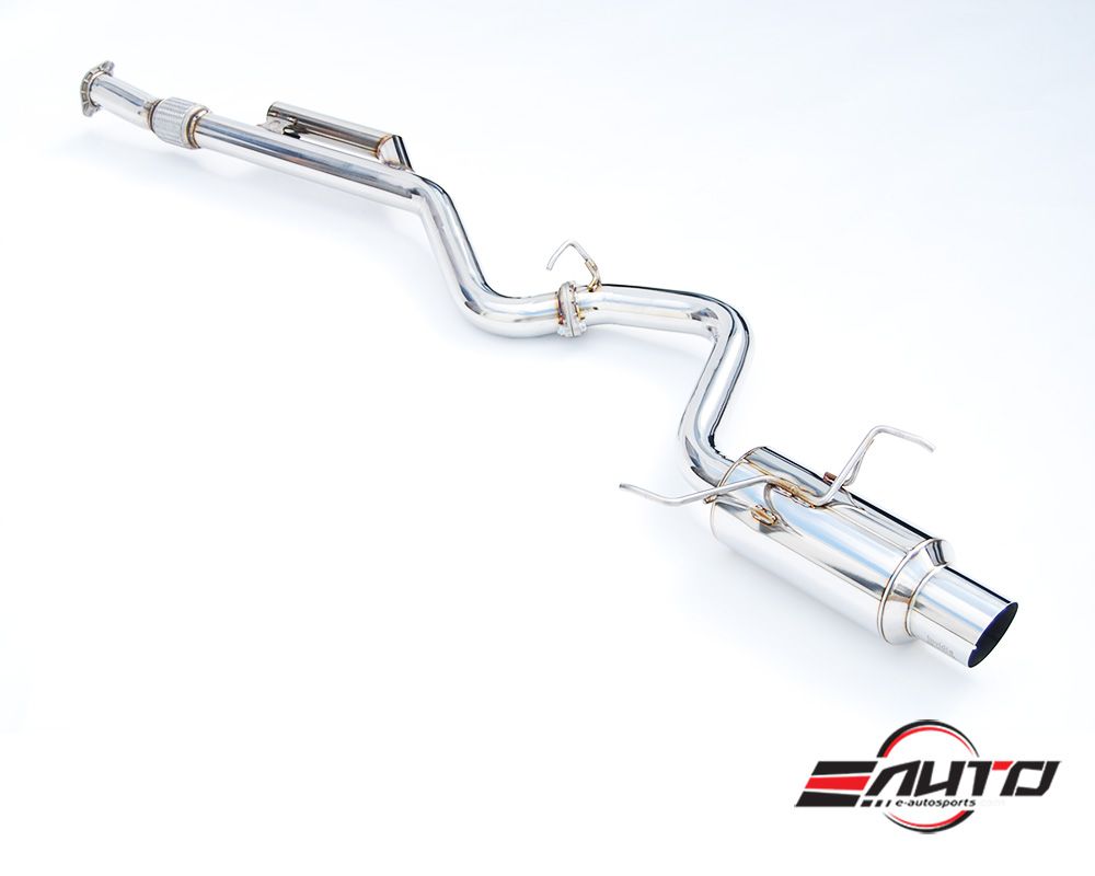 INVIDIA Q300 110mm Roll Titanium Tip Catback Exhaust for Prelude *Type SH* 97-380