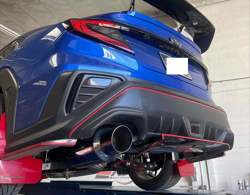 INVIDIA N1 Racing Single Stainless Tip Catback Exhaust for Subaru WRX 22-26 VB