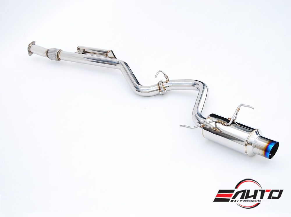 INVIDIA N1 101mm Stainless Tip Catback Exhaust Accord L4 2.3L CG3 98-02 2D coupe