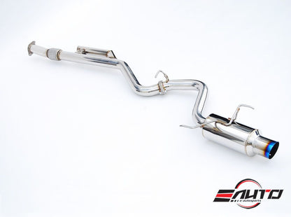 INVIDIA N1 101mm Stainless Tip Catback Exhaust Accord L4 2.3L CG3 98-02 2D coupe