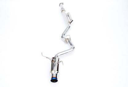 INVIDIA N1 Racing Titanium Burnt Tip Catback Exhaust for Subaru WRX 22-26 VB