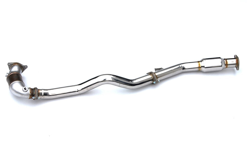 INVIDIA J-Pipe + Bottom Front Pipe High Flow Catted for *Auto* WRX FA24 Turbo 22-26 (Copy)