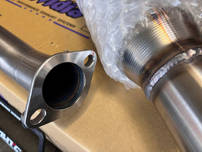 INVIDIA 3" Mid-Pipe Midpipe Exhaust With Resonator for Subaru WRX 22-25 VB
