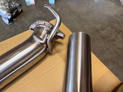 INVIDIA 3" Mid-Pipe Midpipe Exhaust Race Non-Resonator for Subaru WRX 22-26 VB