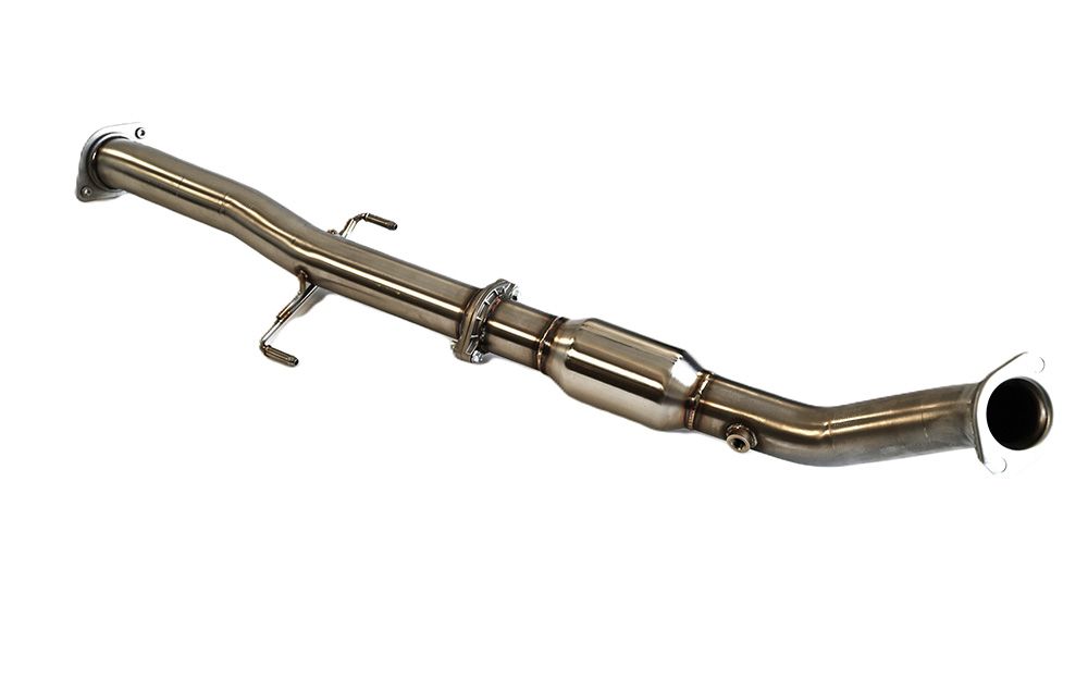 INVIDIA R400 Titanium Burnt Tip Catback Exhaust +Front Pipe for GR Corolla 23-26