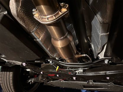 INVIDIA R400 Titanium Burnt Tip Catback Exhaust +Front Pipe for GR Corolla 23-26