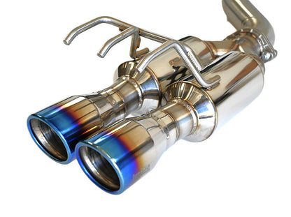 INVIDIA R400 Titanium Burnt Tip Catback Exhaust +Front Pipe for GR Corolla 23-26