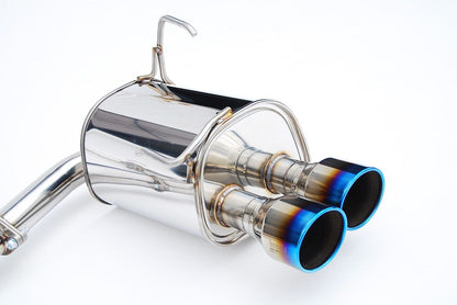 INVIDIA Q300 Quad Titanium Burnt Tip Catback Exhaust for Subaru WRX 22-25 VB