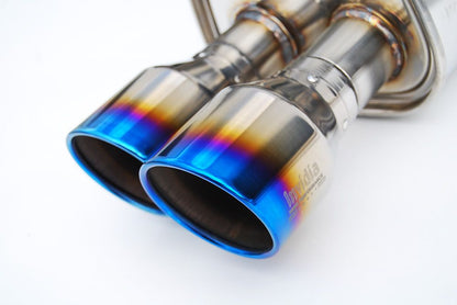 INVIDIA Q300 Quad Titanium Burnt Tip Catback Exhaust for Subaru WRX 22-25 VB