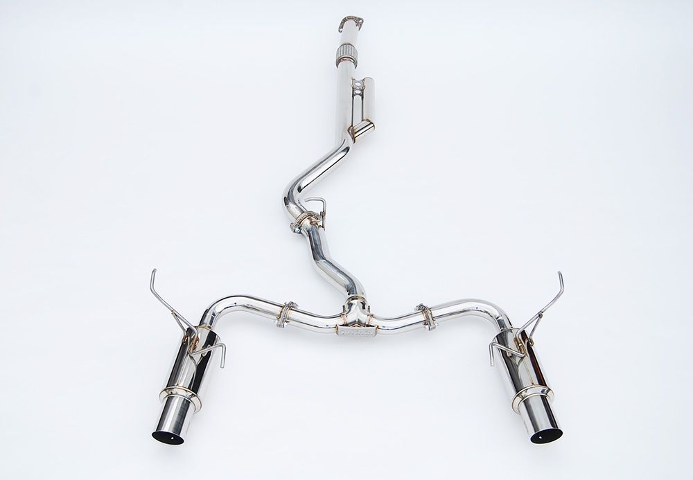 INVIDIA 101mm N1 Dual Stainless Tip Catback Exhaust for Subaru WRX 22-25 VB
