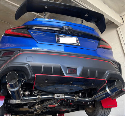 INVIDIA 101mm N1 Dual Stainless Tip Catback Exhaust for Subaru WRX 22-25 VB