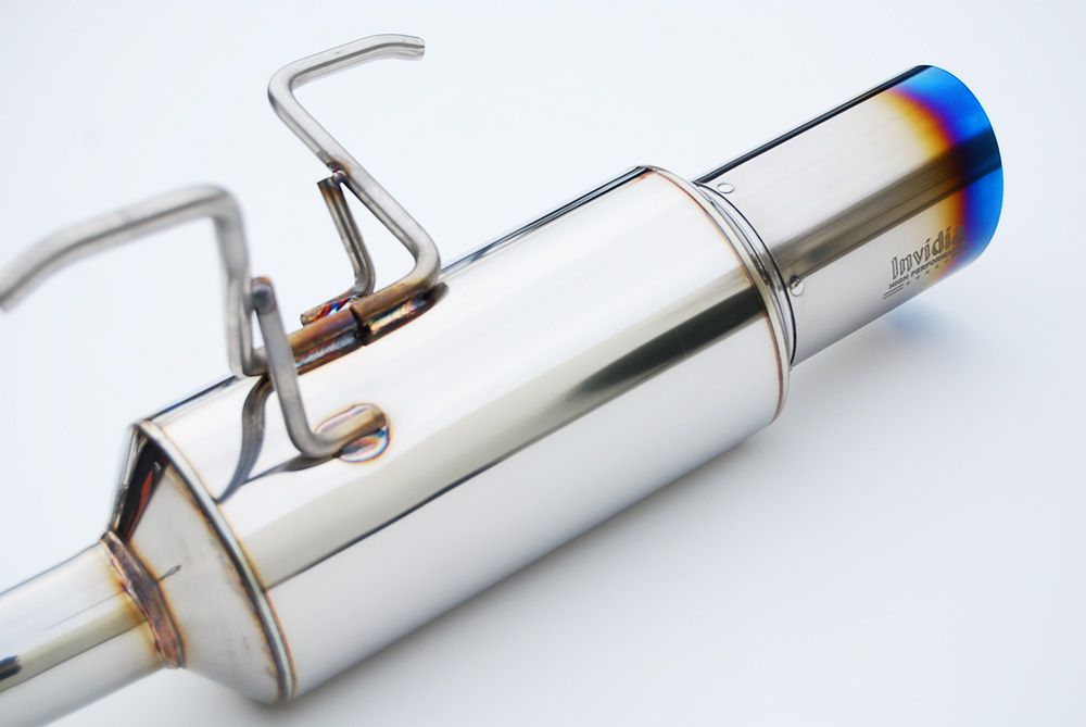 INVIDIA 101mm N1 Dual Titanium Burnt Tip Catback Exhaust for Subaru WRX 22-25 VB