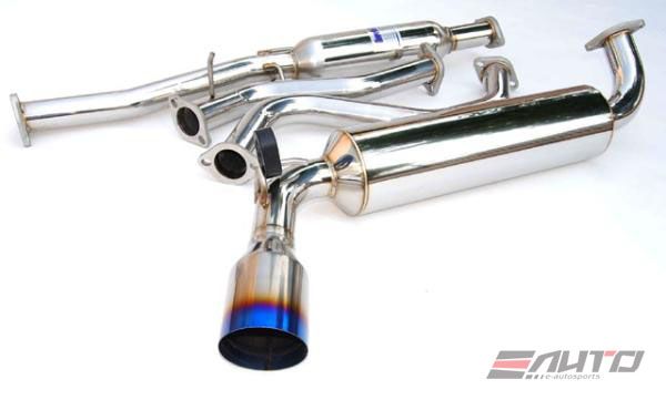 INVIDIA N1 101mm Stainless Tip Catback Exhaust Accord L4 2.3L CG3 98-02 2D coupe